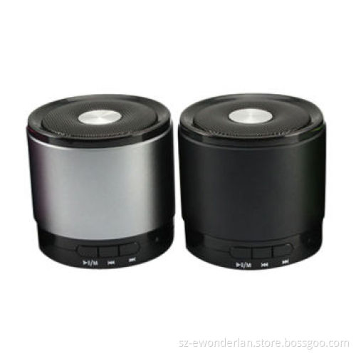 65B aluminum round Bluetooth speaker